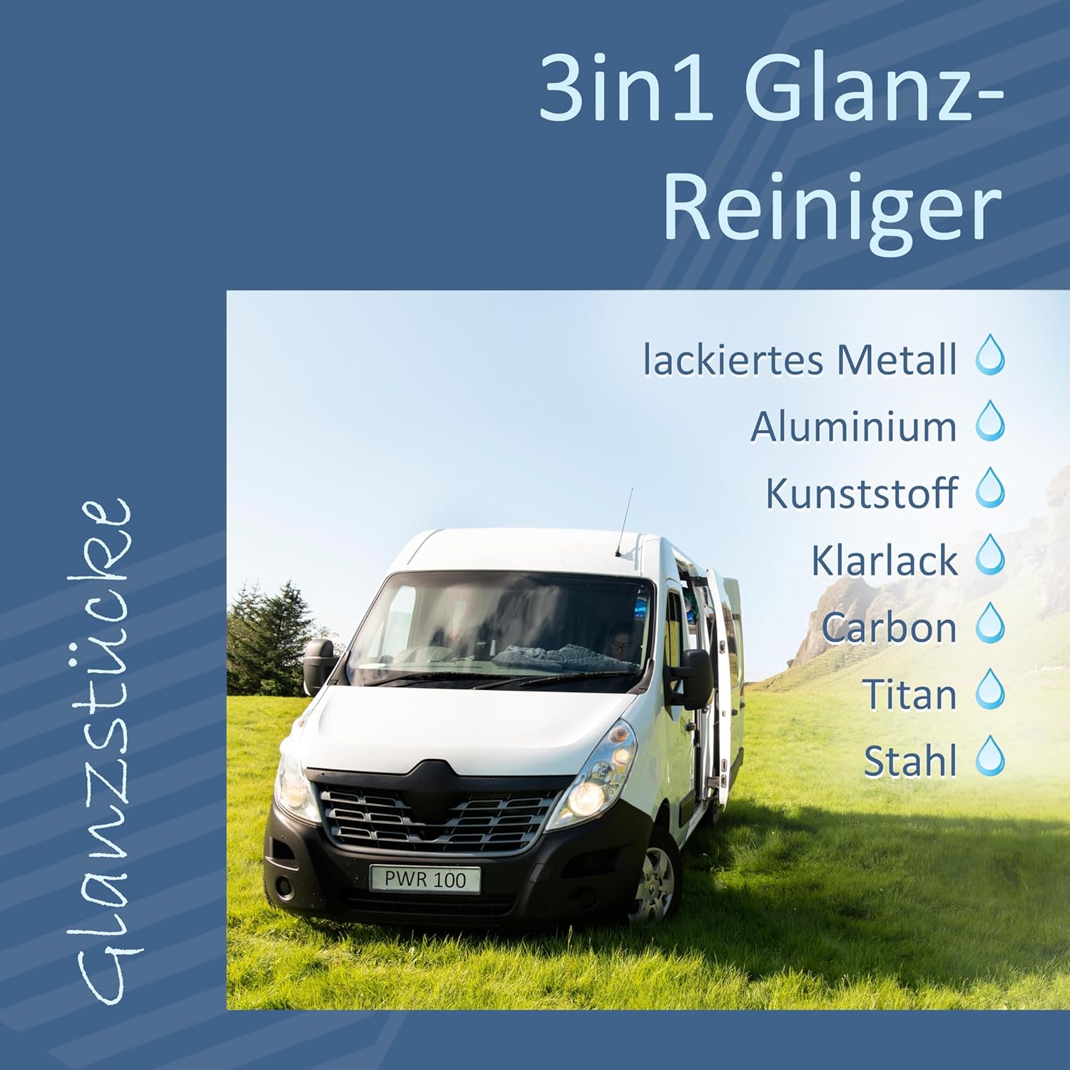 Pwr 100 - 3 in 1 Glanzreiniger