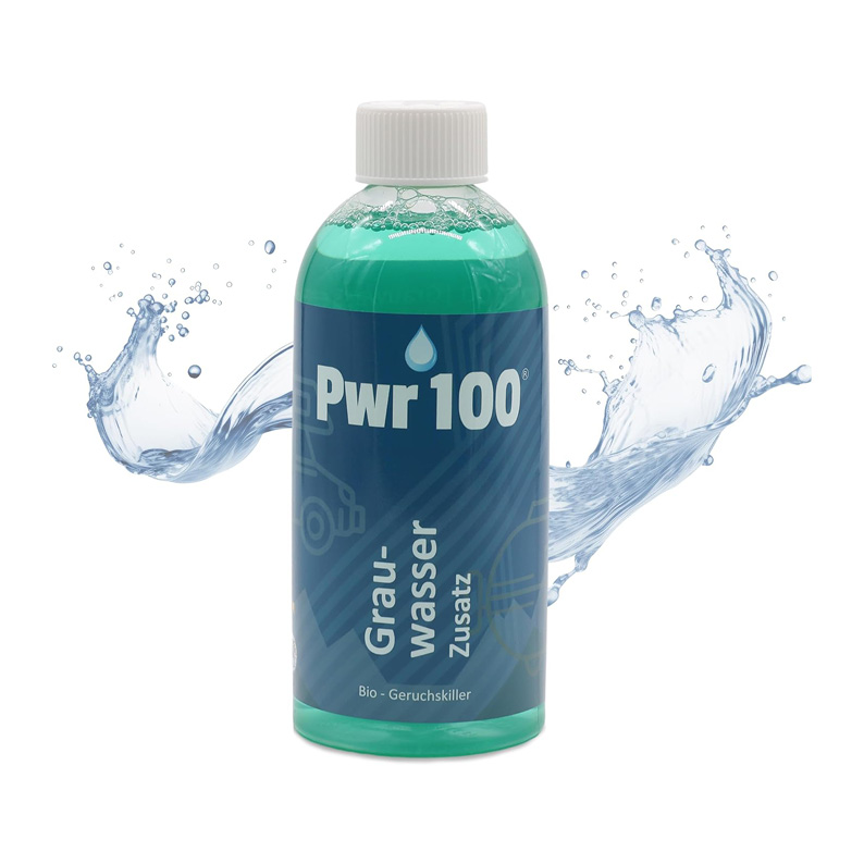 Pwr100 Grauwasser-Zusatz: Ideal für Wohnwagen, Wohnmobil, Reisebus und Boot.